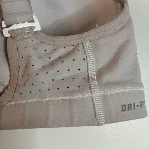 Nike Dri-FIT High Impact Sports Bra – Racerback, Gray, Size S - Picture 6 of 15